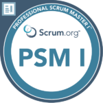 Certificada Professional Scrum Master pelo Scrum.org